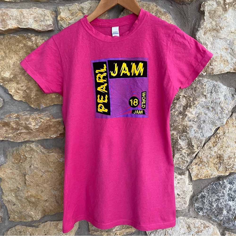 Pearl Jam World Jam 2018 Tour Tee M